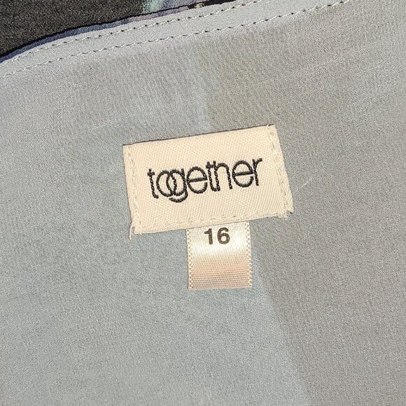 16 | Together | Abstract Tie Strap Cami Top - Picture 4 of 5